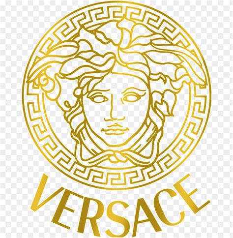 versace logo transparent background.